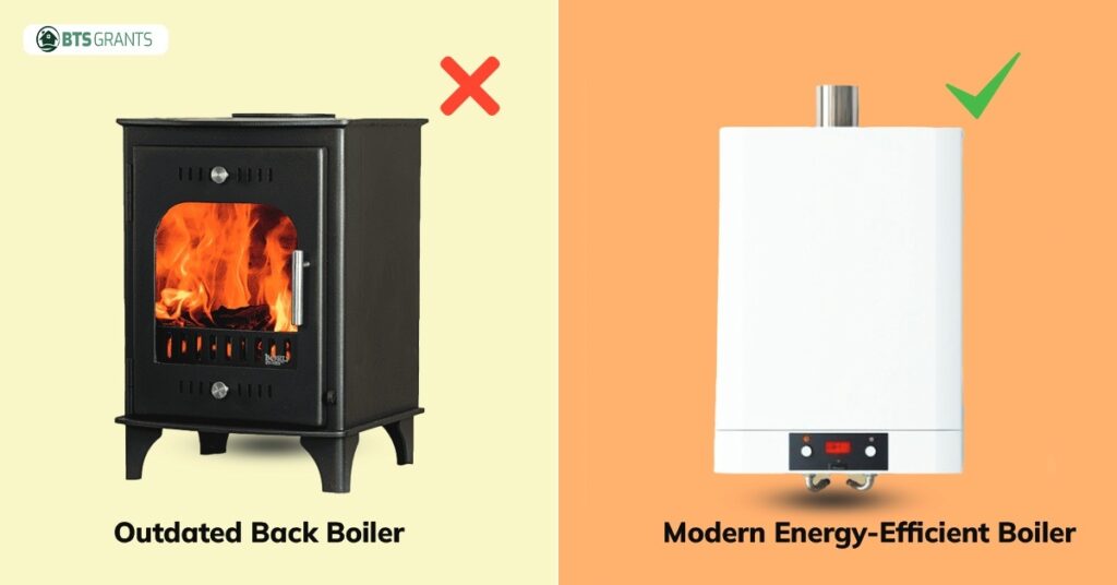 Back Boiler Removal Grant